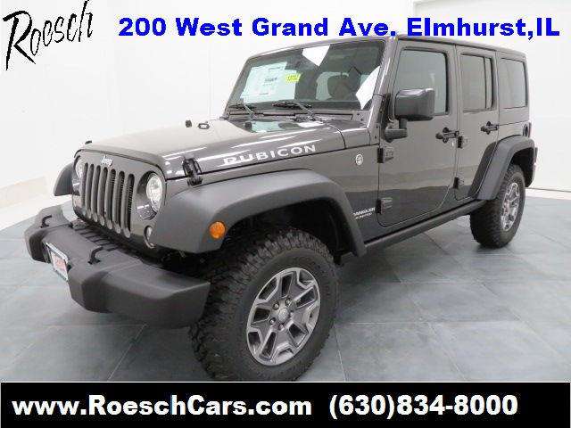 2017 Jeep Wrangler Unlimited 4x4 Rubicon 4dr SUV